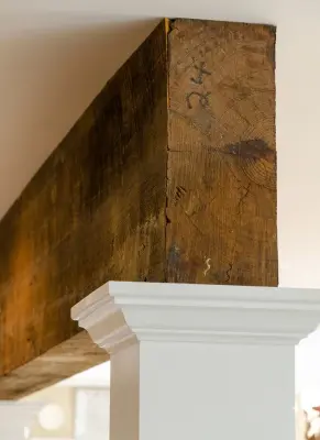 Beam-Enhanced Kitchen — Kitchen Remodeling project by DesignLine Home Transformations