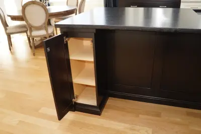 Contemporary Monochrome Kitchen — Kitchen Remodeling project by Taylor Made Cabinets, Leominster MA