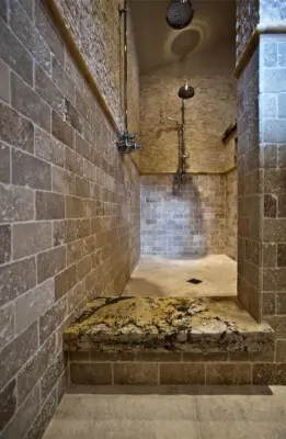 Walk-in Shower Enclosure — Kitchen Remodeling project by 4 Aces Construction