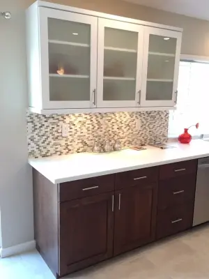 Contemporary Kitchen Renovation in Albuquerque — Kitchen Remodeling project by P&M Caseworks, LLC