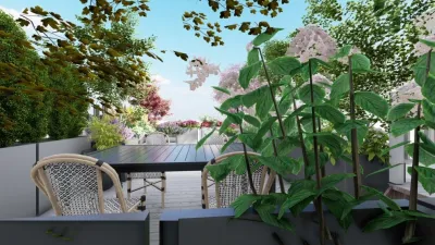 Upper West Side, Private Terrace Design and Install (In Process) — Landscape Design project by Bella Gardens in New York