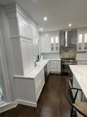 Contemporary Elegant Kitchen Renovation | Tailored Cabinets & Premium Finishes — Kitchen Remodeling project by Sequoia Remodeling
