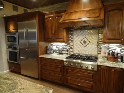 Classic Kitchen with Backsplash Feature — Kitchen Remodeling project by Lambert Construction And Design