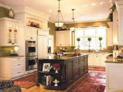 Modern White Kitchen from the Midcentury Era by Cabinets Etc By Design