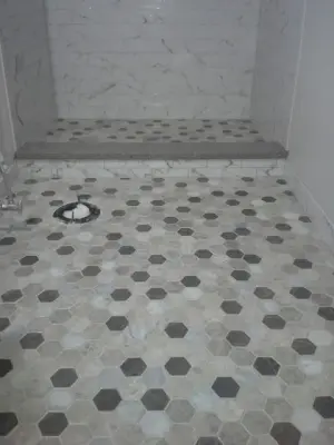 Kyle's Bath — Kitchen Remodeling project by Durham Properties Construction