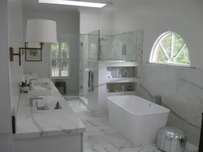 Ladue Primary Bathroom — Kitchen Remodeling project by K Weiss Construction
