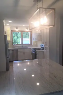 A Revitalized Appearance for This Lake Home Kitchen — Kitchen Remodeling project by Van's Home Center