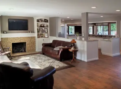 Lakehouse Evolution — Kitchen Remodeling project by Cabinet Creations, Inc.