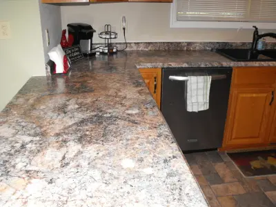 Laminate Countertop Installations — Kitchen Remodeling project by ACE Cabinet Center