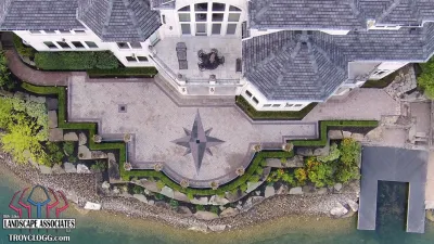 Brighton, MI - Lake Front Landscape Design & Construction by Troy Clogg Landscape Associates