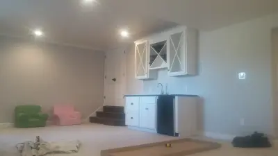 Freedom Basement Completion — Kitchen Remodeling project by Tile KC