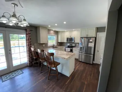 Liberty Kitchen Hub 2020 — Kitchen Remodeling project by Kleeberger Contracting Services INC.