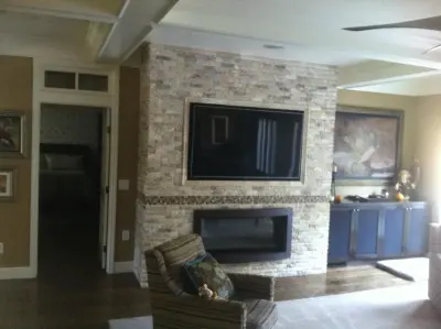 Living Room Refresh — Kitchen Remodeling project by NCD Cabinets & Construction Inc.