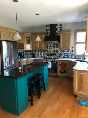 Crestview Color Burst — Kitchen Remodeling project by Olivia Withers Kitchen & Bath Design