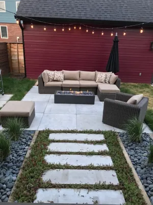 Holy Cross - Indianapolis Patio Project — Landscape Design project by True North Landscaping