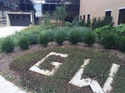 True North Landscaping - George Washington High School — Landscape Design project by True North Landscaping