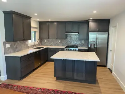 LR Culinary Space — Kitchen Remodeling project by Castle Construction Of Santa Barbara