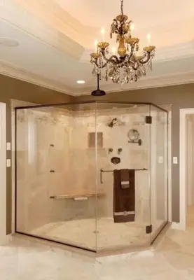 Elegant Marble Bathroom — Kitchen Remodeling project by Agentis Kitchen & Bath