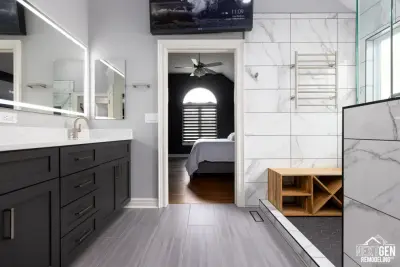 Opulent Spa-Inspired Bathroom Renovation — Kitchen Remodeling project by NextGen Remodeling LLC