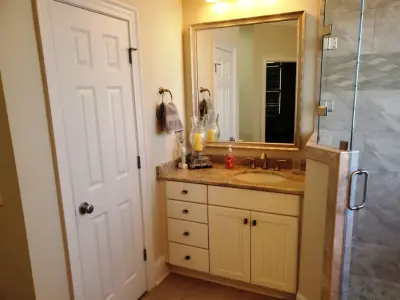 Magnolia Greens Primary Bathroom Renovation — Kitchen Remodeling project by Cape Fear Kitchen And Baths