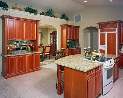 RIVER VIEW KITCHEN — Kitchen Remodeling project by Custom Design Construction & Interiors Inc.