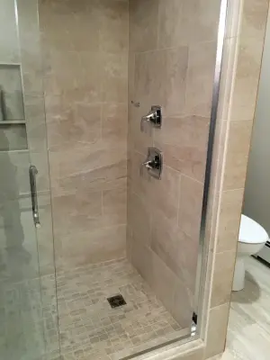 Maple Grove Drive Restroom — Kitchen Remodeling project by Skip Knoll INC Professional Remodeling