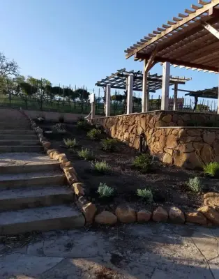 Martinelli Vineyards Outdoor Space and Water Feature — Kitchen Remodeling project by TNZ Remodeling And Handyman