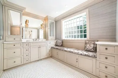 Stunning Master Bathroom — Kitchen Remodeling project by Robinwood Kitchens