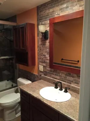 Men's bathroom — Kitchen Remodeling project by Gatesman Kitchen & Bath
