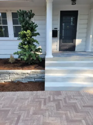 Driveway with historic preservation in mind — Landscape Design project by Twig Landscape Design, LLC in Oak Park