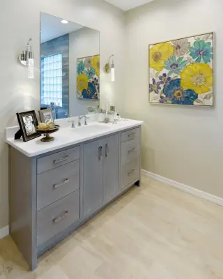 Luxury Bathroom Oasis — Kitchen Remodeling project by Rock Solid Renovations