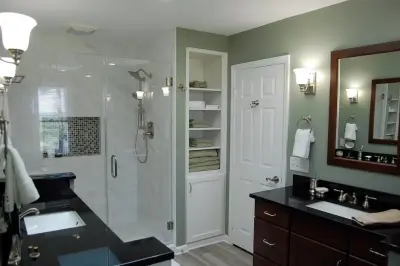 Wilmington Island Residence Master Bathroom — Kitchen Remodeling project by Coastal Bath And Kitchen