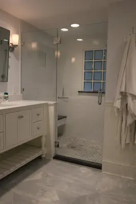 Bridgeway Primary Bathroom — Kitchen Remodeling project by James River Remodeling LLC