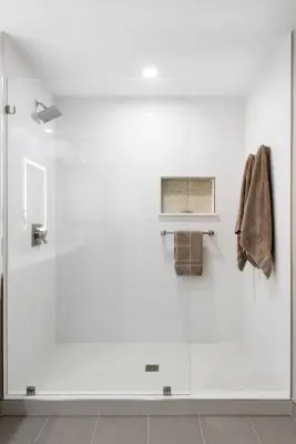 Maple Grove Master Bathroom — Kitchen Remodeling project by Neighborhood Building & Remodeling Co.