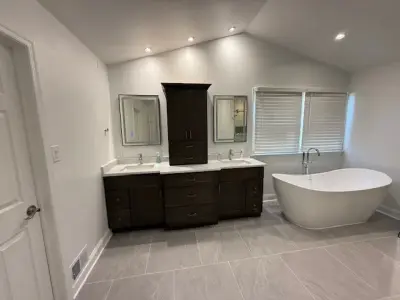Primary Bathroom Project — Kitchen Remodeling project by F&S Kitchen And Bath Design Studio