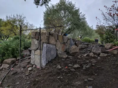 Hilltop Retreat — Landscape Design project by Uncommon Gardens in St. Helena