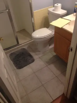 McCune's Restroom — Kitchen Remodeling project by Family Touch Remodeling LLC
