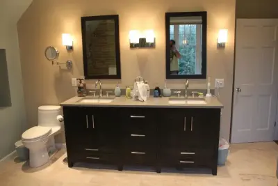 McLeod Restroom — Kitchen Remodeling project by Taylor And Stevens Cabinetry