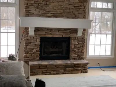 Medina Hearth — Kitchen Remodeling project by CLE Remodeling Company