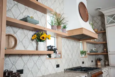 Mediterranean Villa Culinary Space — Kitchen Remodeling project by Bekah Wagner Design