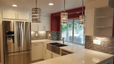 Retro Kitchen Design — Kitchen Remodeling project by Home Style Designs