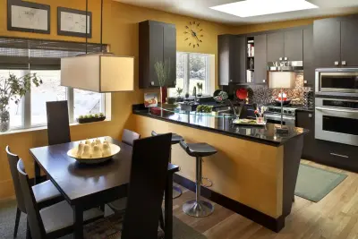 Retro Contemporary Kitchen — Kitchen Remodeling project by Dovetailed Kitchens