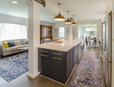 Richmond, VA Midcentury Modern Home — Kitchen Remodeling project by DesignLine Home Transformations