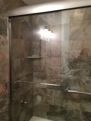 Middletown Bathroom Remodel Featuring Custom Shower — Kitchen Remodeling project by Len's Remodeling And Contracting Services