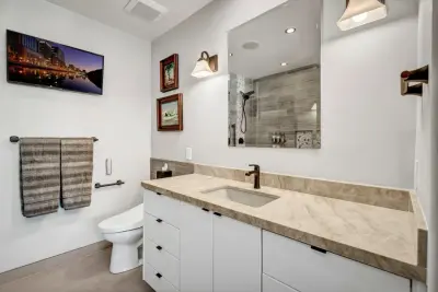 Contemporary Spa-Inspired Aesthetics — Kitchen Remodeling project by Golden Shore Design And Build