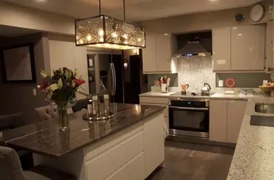 Contemporary Elegance Kitchen — Kitchen Remodeling project by Green Acres Granite