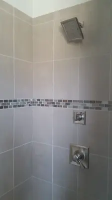 Contemporary Spa-Like Bathroom — Kitchen Remodeling project by Design Phase Kitchens & Baths, Inc.