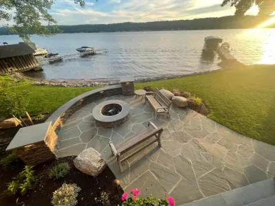 Van Putte Landscape - Retaining Wall Construction in Rochester, NY