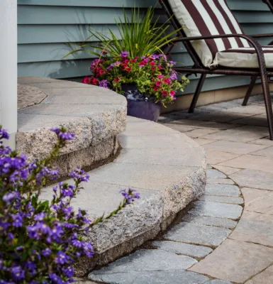 Van Putte Landscape - Retaining Wall Construction in Rochester, NY