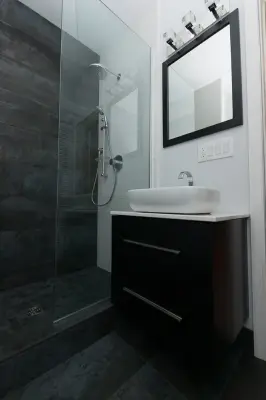 Contemporary Shower — Kitchen Remodeling project by Ray Tile & Bath